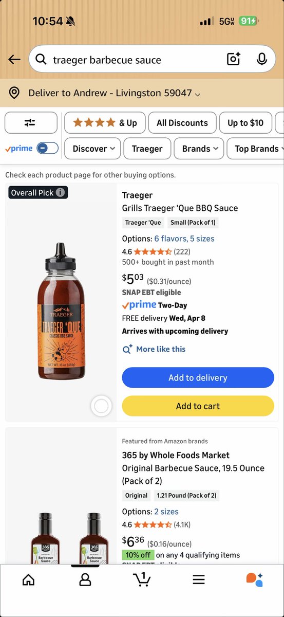 NachoGoblin69's tweet photo. @carrol_genie_ Try “traeger barbecue sauce”

Traeger is a brand of grills and smokers here in America so you have to be kind of specific. Personally, I enjoy making my own barbecue sauce! https://t.co/QD9oBFnrX5