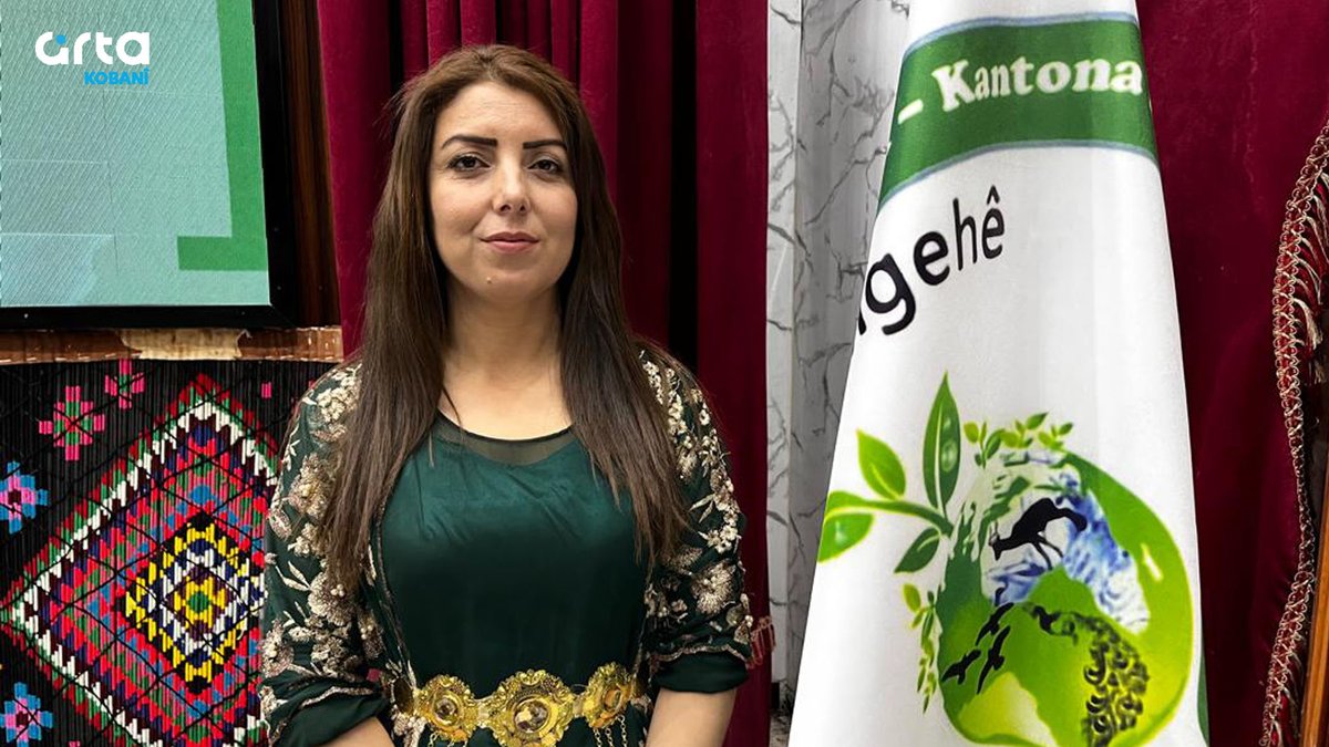 QalaatAlMudiq's tweet image. #Syria: reports Almaz Rumi has been appointed Mayor of Kobane/Ain Arab (E. #Aleppo). 

Of Kurdish background, she previously held various positions within #SDF administration, incl. in the environmental body and as women's affairs coordinator.