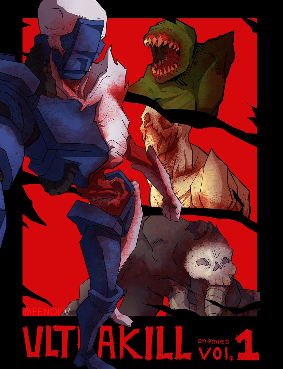 Enemies In Ultrakill Ultrakill enemies vol.1 // Husks #ultrakill #fanartㅤㅤㅤㅤ