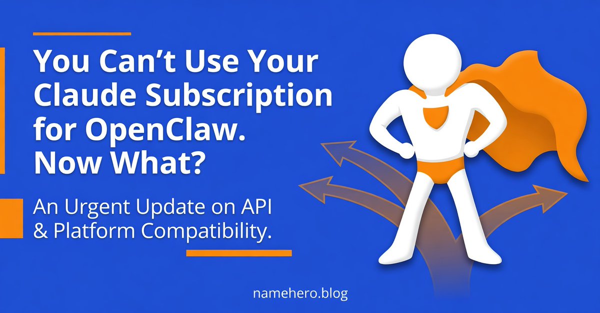 Anthropic just killed Claude subscription support for OpenClaw. No heads up, just gone.

Our COO put together a 5 min walkthrough to switch to ChatGPT and get your agent back online.

SSH in, run openclaw configure, clear the cobwebs, retrain.

Full guide on the blog (link below)