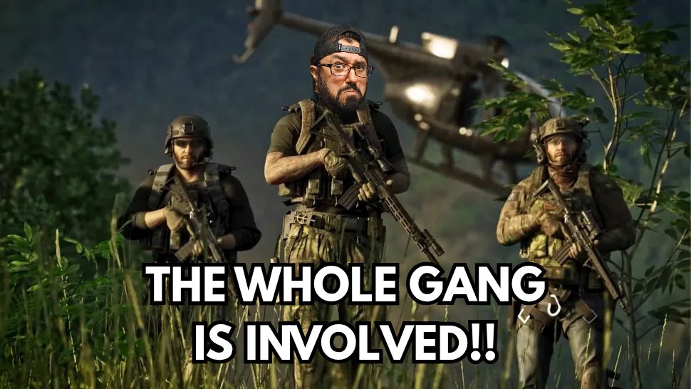 Firing up for a long, juicy, girthy Gray Zone Warfare stream!

We've got over 12+ people in the community hooping on GZW right now and that makes it 100x better.

Heard some of the legends figured out how to get rich in game. So let's get paid!

Here: twitch.tv/trexcapades