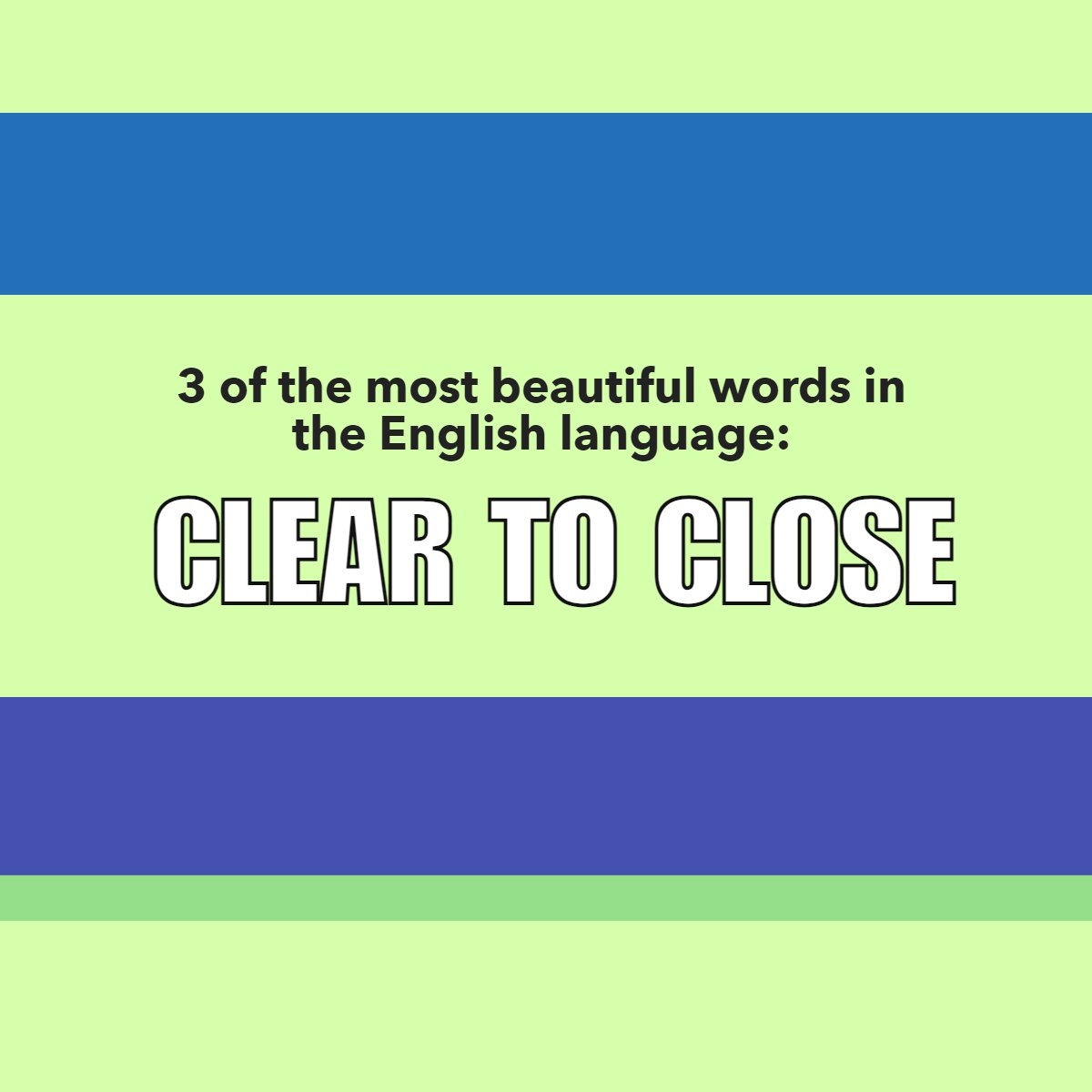 JDRob87's tweet image. What Does 'Clear to Close' Really Mean? 🤔

It means you’ve met all the requirements and are officially ready to seal the deal on your mortgage! 💰🏡

#ClearToClose #MortgageReady #RealEstateTips #HomeBuyingJourney #MortgageExpert #ClosingDay #RealEstateAdvice