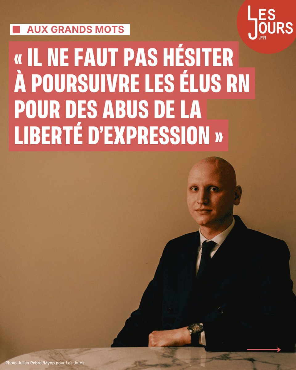 Lesjoursfr's tweet photo. En 2012, il était le lycéen qui faisait trembler le FN sur son blog à Hénin-Beaumont. Censuré par la justice pour avoir révélé l'homosexualité de Steeve Briois, Octave Nitkowski en a fait sa vocation : il est aujourd'hui l'avocat qui défend la presse. 🧵

🔗 https://t.co/OQG9GzDurt