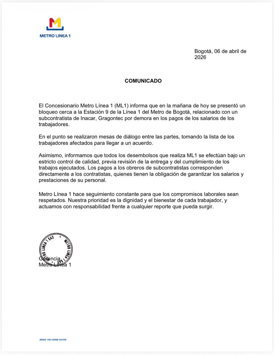 ÚltimaHoraCaracol tweet media