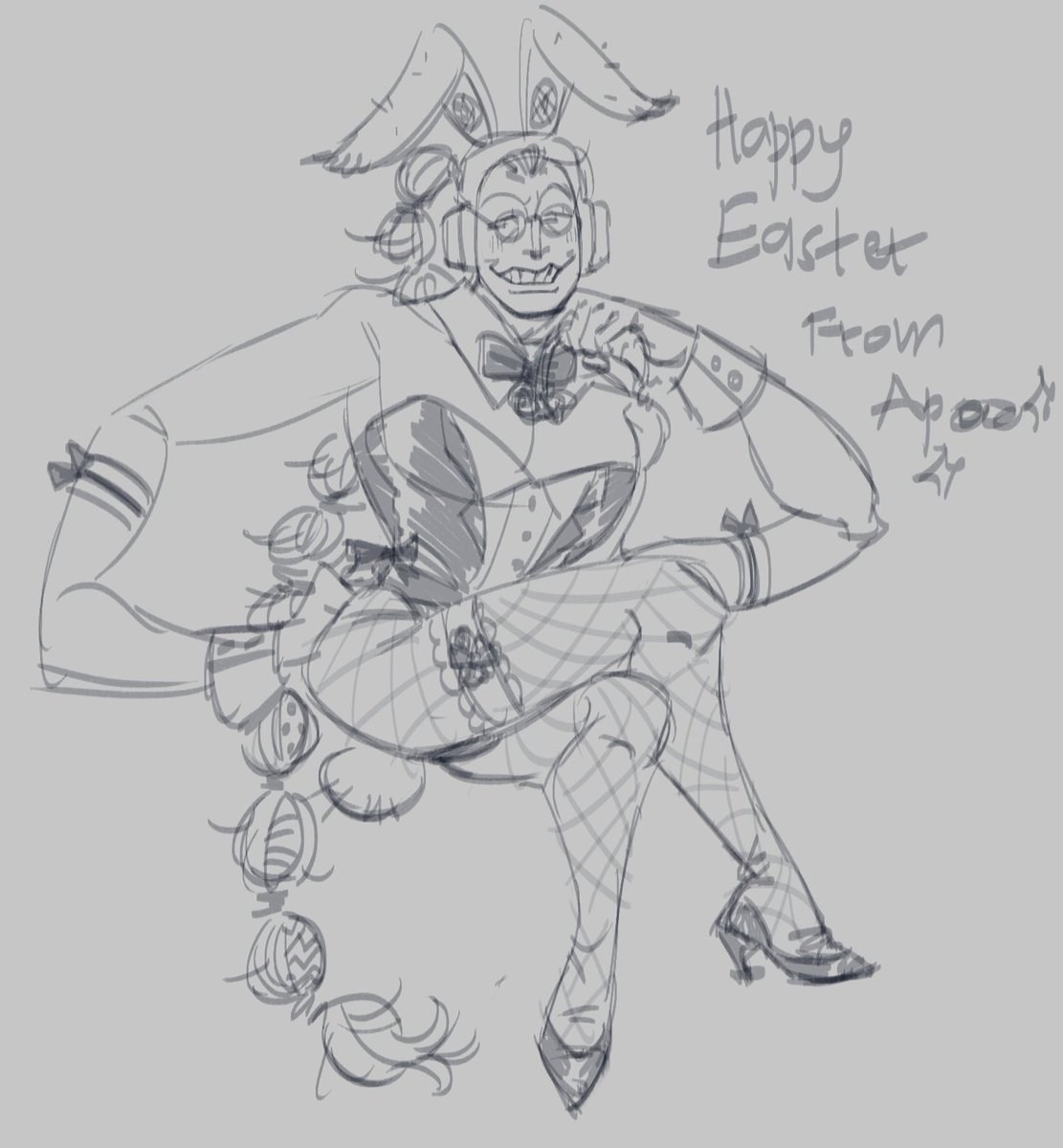 Happy Easter ya'll brought to you by your funny bunny dj🐰🥚