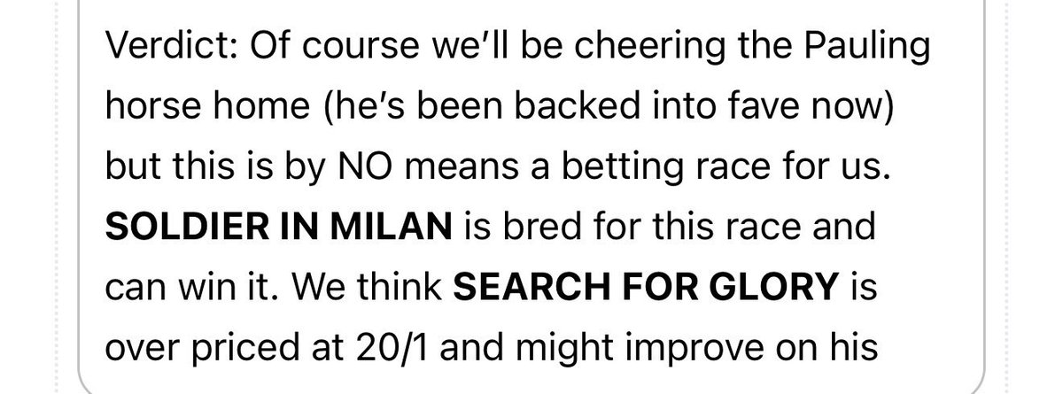 the racing newsletter tweet media