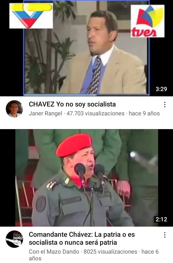 Zurdos antes de llegar al poder: