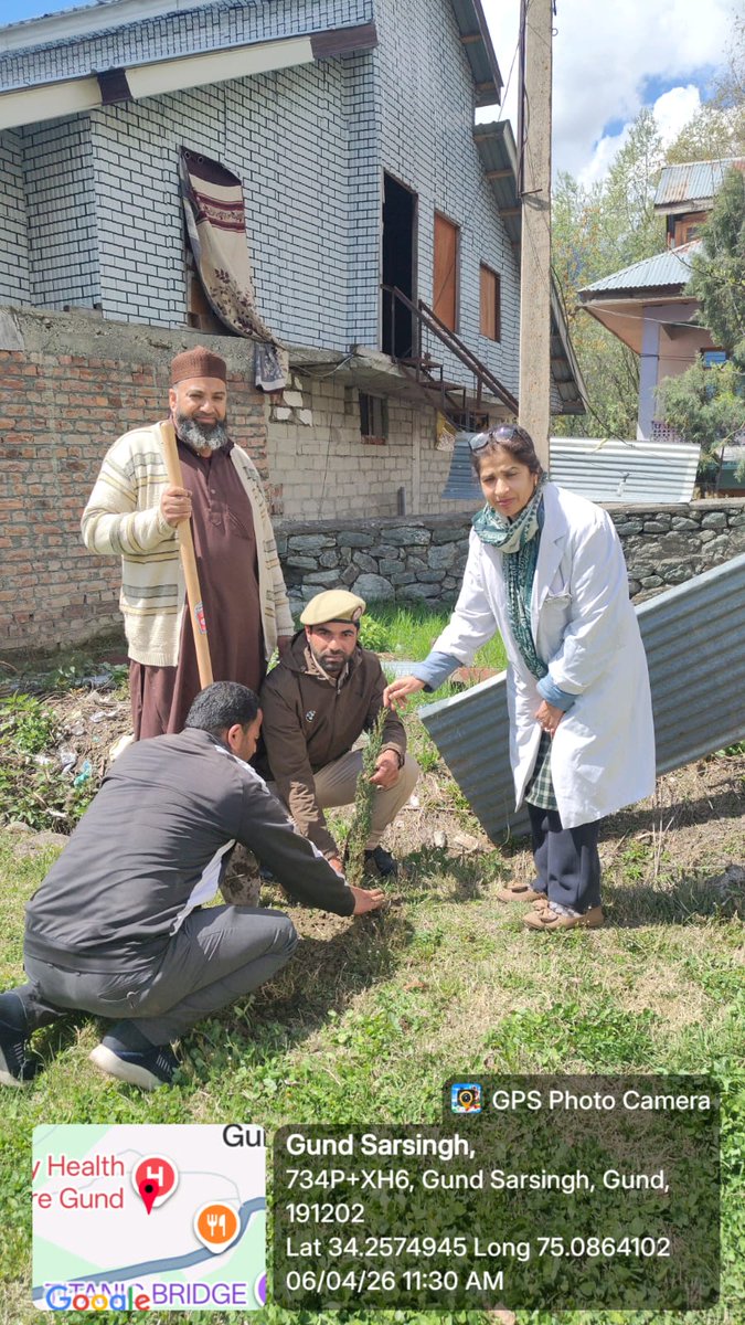 forest_sindh's tweet photo. Today, on 06.04.2026, a successful plantation drive was conducted at Government Higher Secondary School, Gund under the supervision of the Block Forest Officer, Gund, along with field staff,Principal, staff, and students. https://t.co/b1COdbdDIM