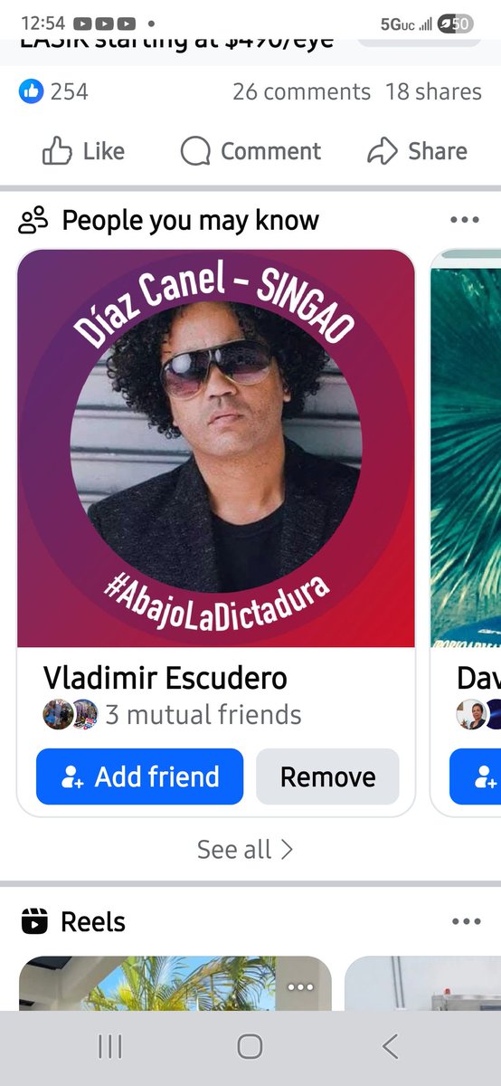 Será que Luis es el mismísima #Vladimir_Escudero que curiosamente HOY por primera vez me sale en Facebook cómo posible persona que yo conozca!
Vladimir/Luis que hacías revisando mi perfil macho?