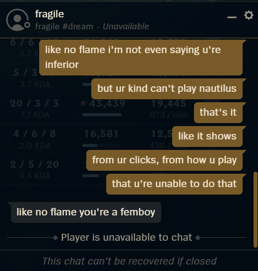 Desperate Kayle tweet media