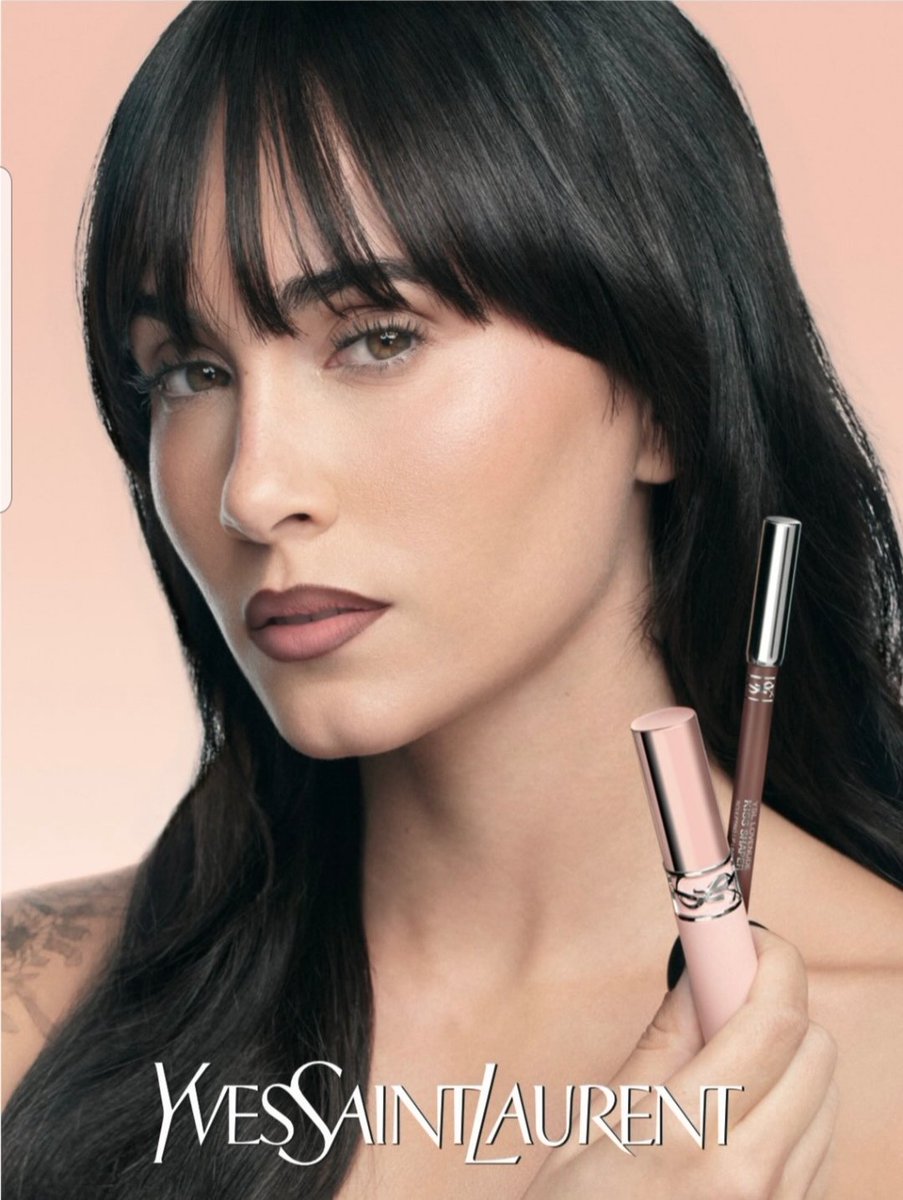 aitanaxfacts's tweet image. La campaña publicitaria de Aitana con @yslbeauty es simplemente perfecta😍💄🖤 #ysl #yslbeauty
