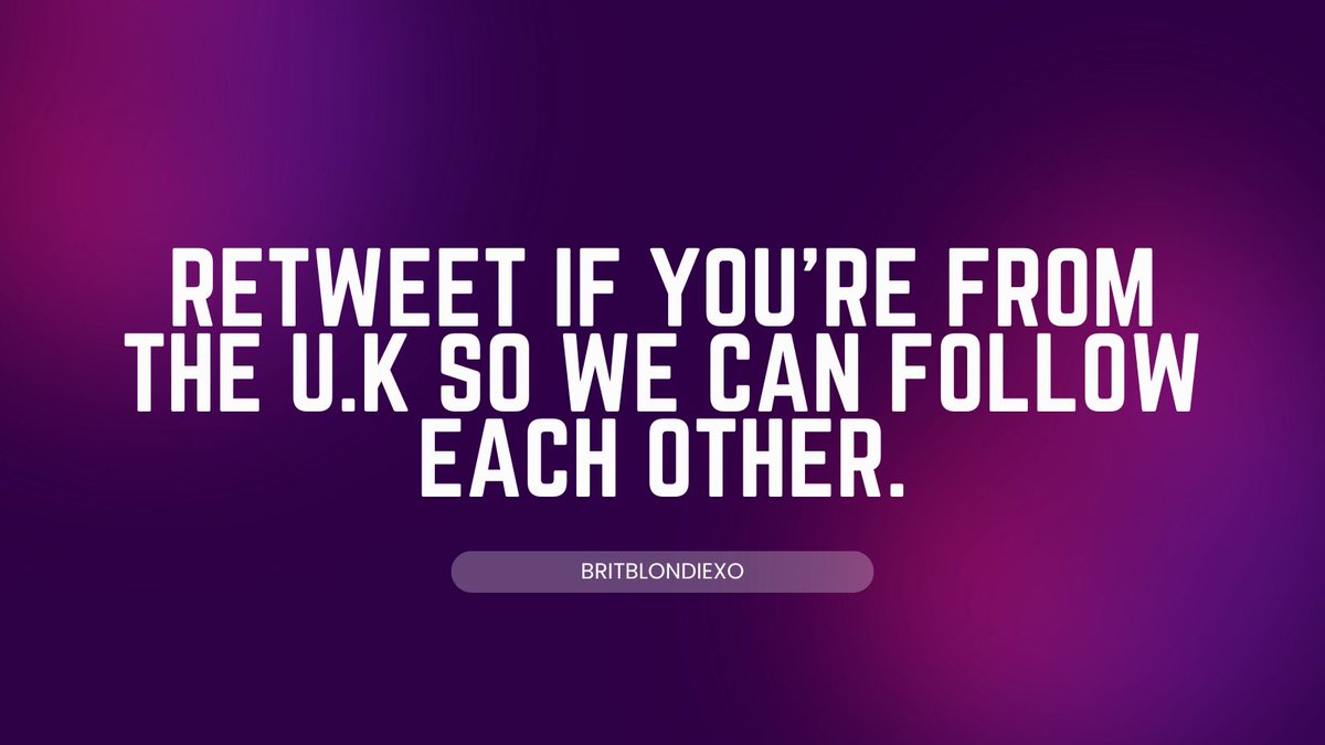 British Blondie XO tweet media