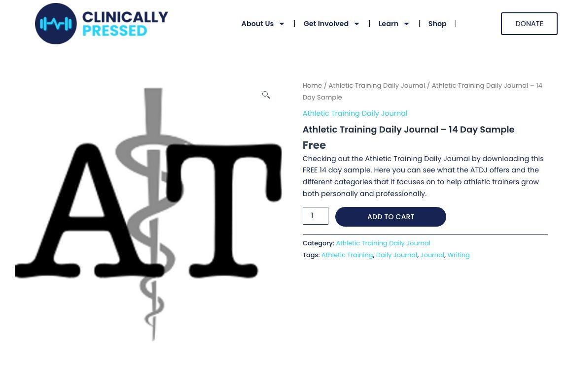 If journaling is something you’ve thought about trying, check out the #ATDJ to see if it is a fit for you and what you are looking for to grow both personally and professionally. Use the link for a 14-day free trial.

LINK: clinicallypressed.org/product/athlet… 

#ATDJ #ATtwitter #at4all