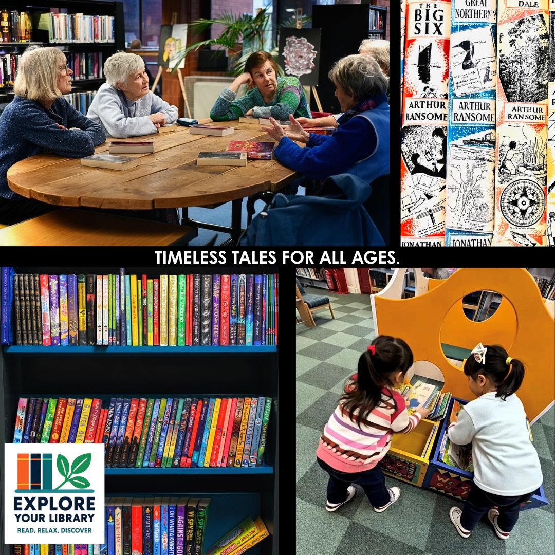 RBWM_Libraries's tweet photo. Whether you're here for a nostalgic classic or the latest bestseller, there’s a story waiting for everyone at RBWM libraries.

#explorereadrelaxdiscover #rbwmlibraries https://t.co/SVCKIdXit8