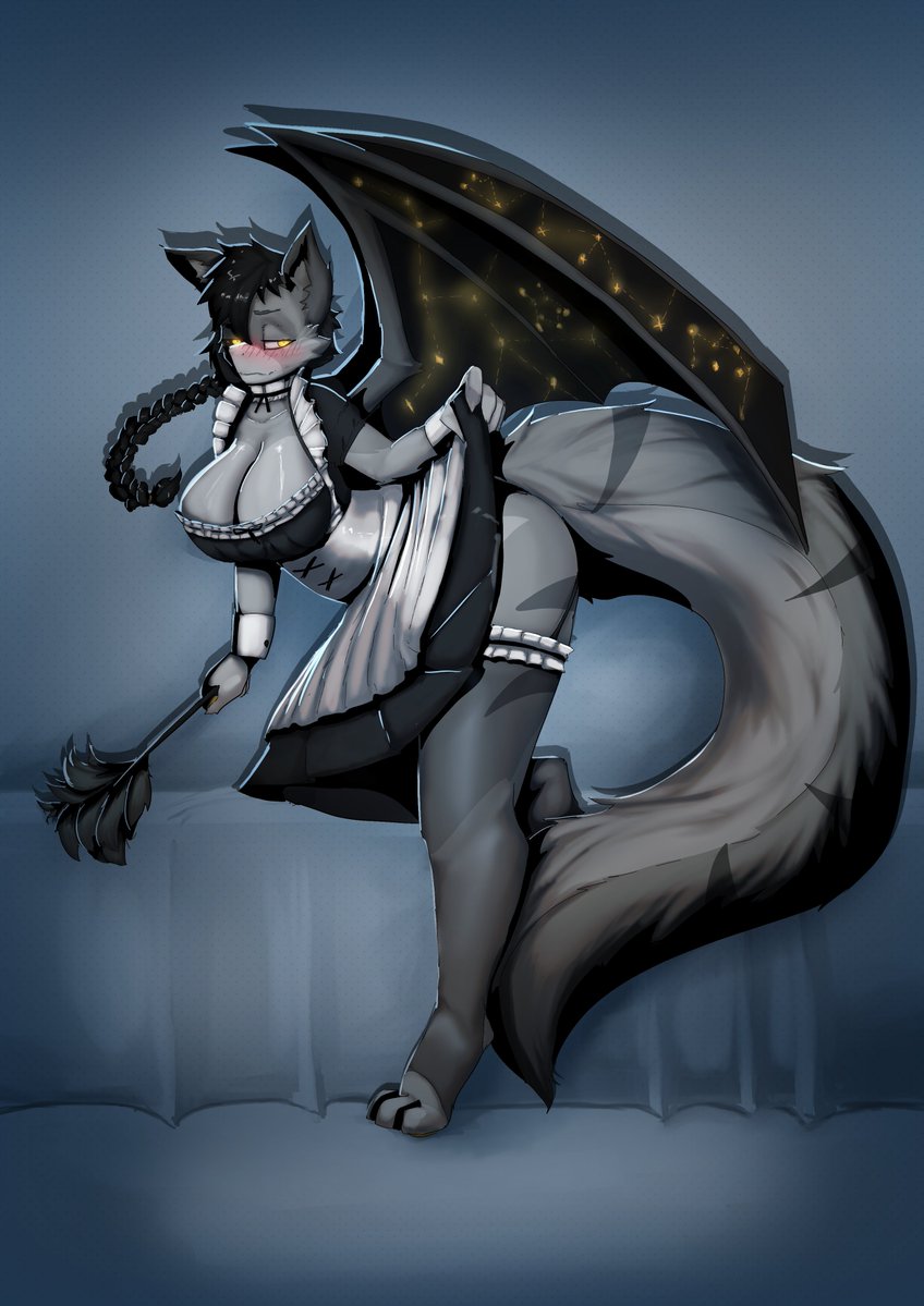 sexy Derg as a maid 👀

Commission result to <a href="/ValerieBoobs/">ValerieAD</a>