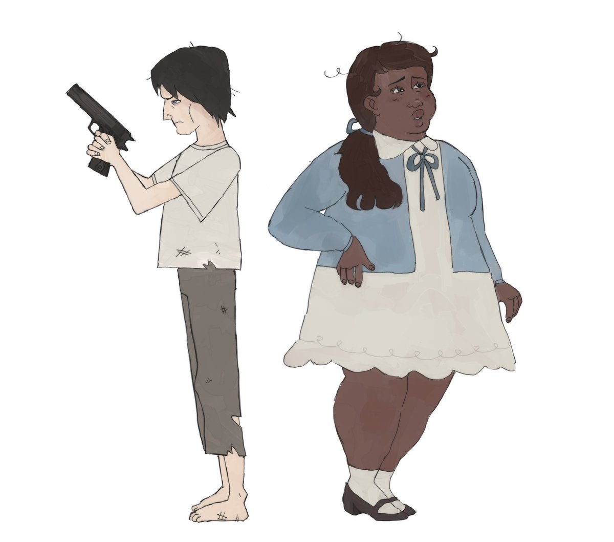 softfrills's tweet photo. my take on young coyle and gooseberry https://t.co/ARG9IjufZa