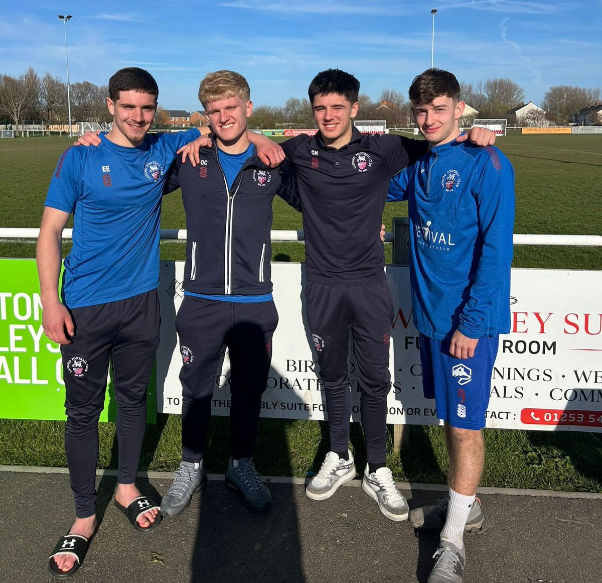 LanghoFC's tweet photo. Superb to see four of our U18s today represent the first team in their game against @thorntonfc Reserves.
Always giving great opportunities for players to develop. https://t.co/RD251tiztv