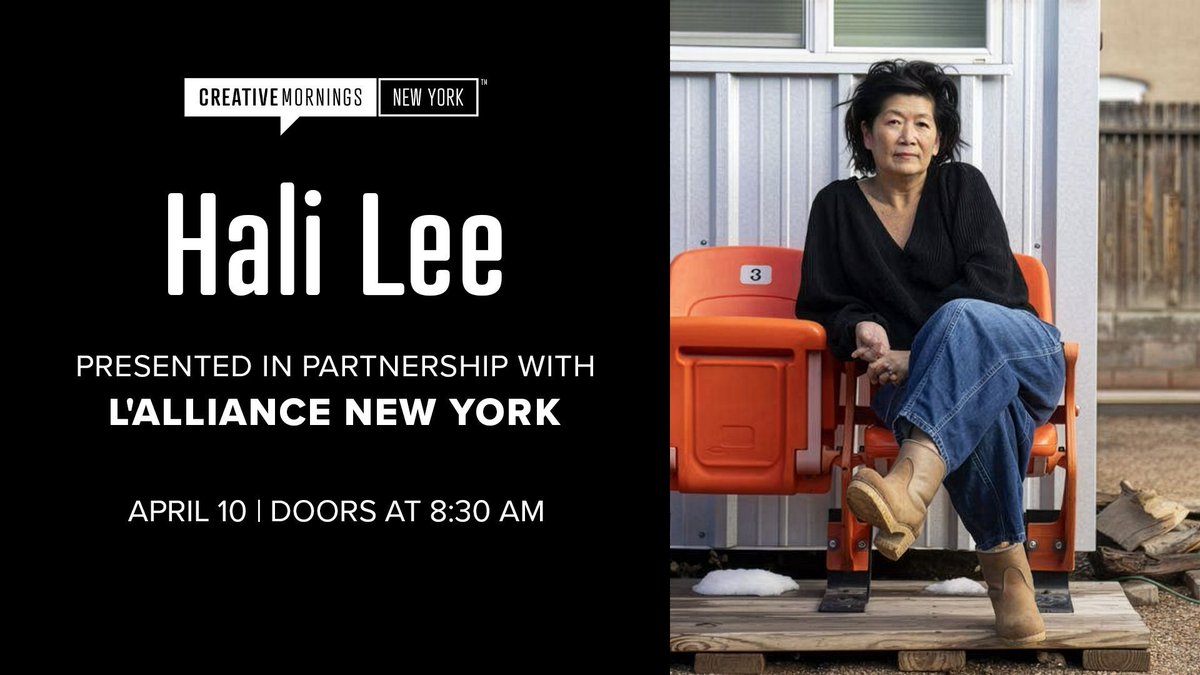 NewYork_CM's tweet image. Our next event is April 10th with Hali Lee. Register for your free ticket now! buff.ly/fwoeSK0 #CMember #CMNYC