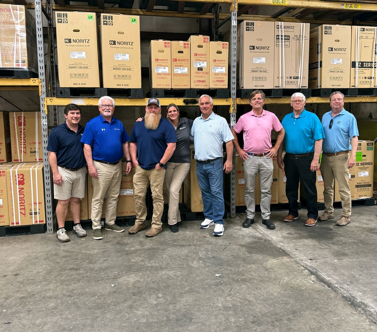 tmi_sells's tweet photo. A special thanks to Noritz’s senior product training manager Bronwyn Planasch for traveling to Mobile, #AL to provide in-depth training to the #TMISells team on all things #Noritz. We all learned a new thing or two and are ready to spread the new insights out in the field! 🤝 https://t.co/I9LEQwTfIq