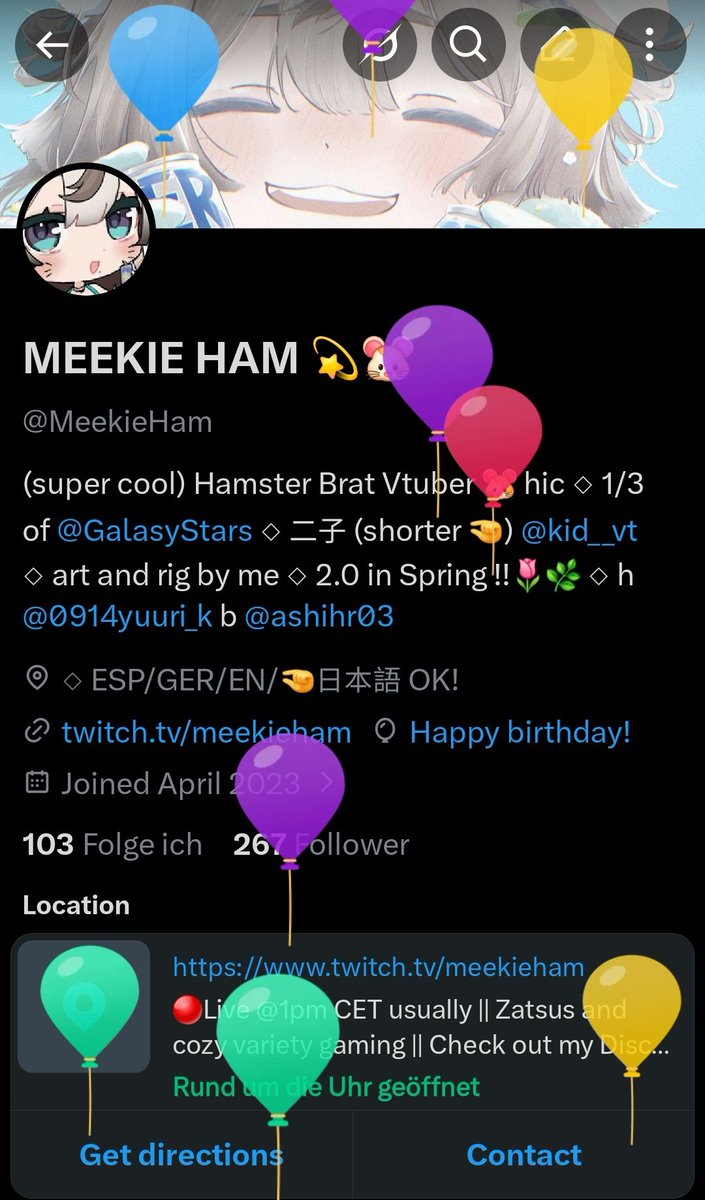 MEEKIE HAM 💫🐹 tweet media