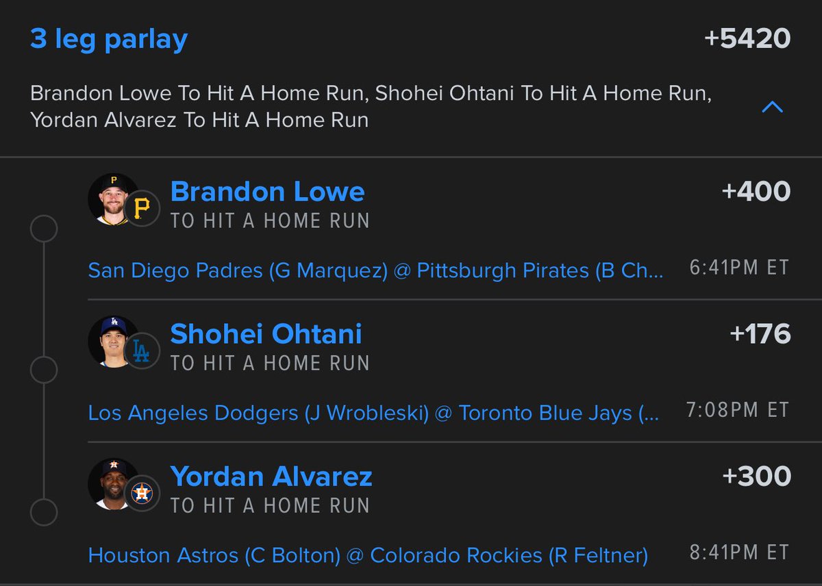 THIS IS A MASTERPIECE TODAY. 💥

Round robin 2 mans .15u ‼️

$100 to someone who likes/rt &amp; follows when it hits 🫡