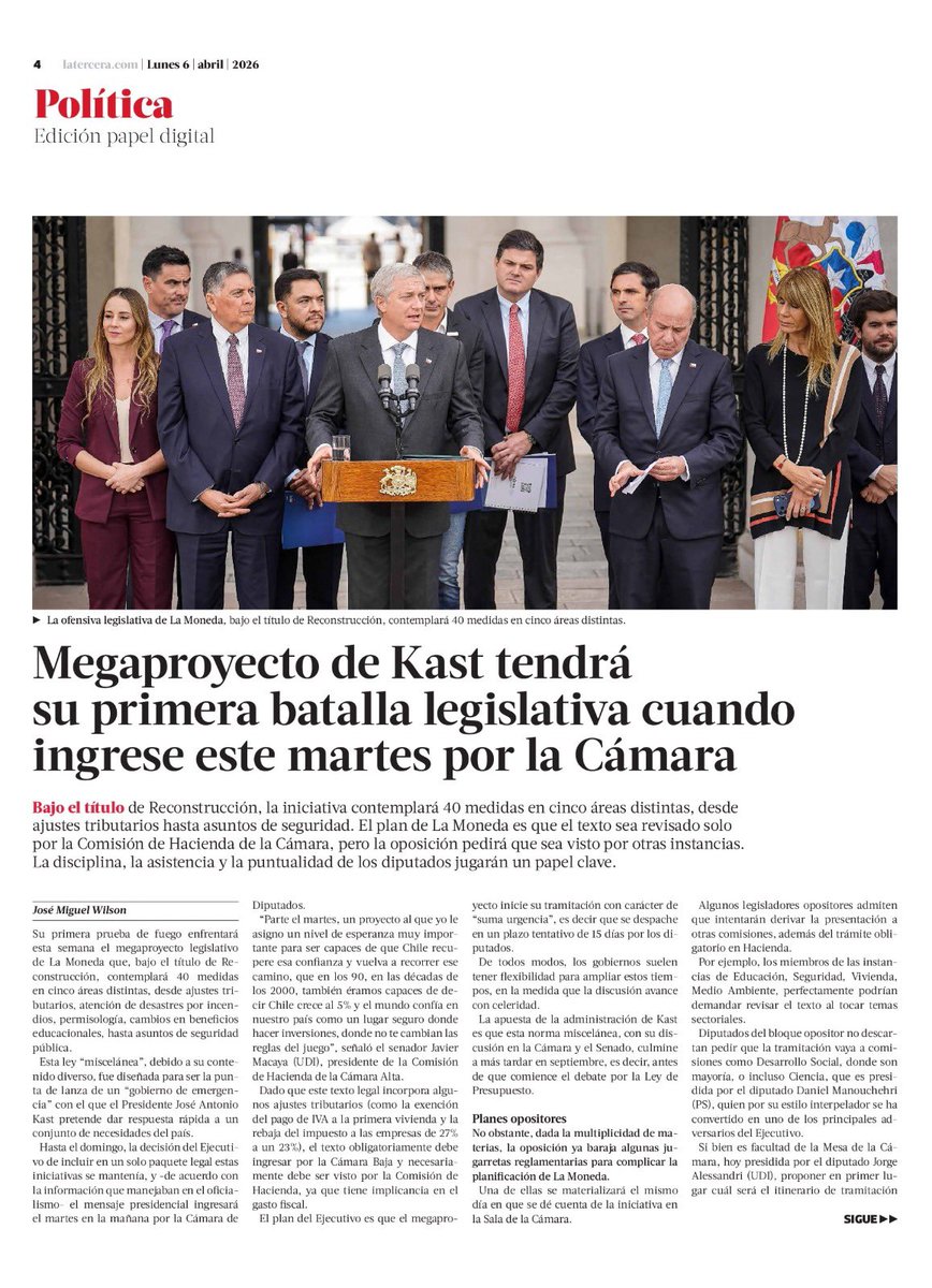 Giorgio Jackson tweet media