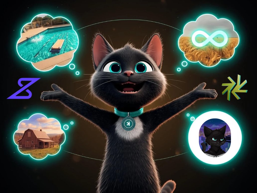 NachotheKat's tweet photo. 🐾 $NACHO is live on @Igra_Labs 

Token CA (IGRA L2): 0x0F85B69Da77DF32Fe2434e7FD705B9cb18Dd8982

Nacho Kats NFT CA (IGRA L2): 0x7030aF706242c3019bF3E7398b2d29522B031b4F

⚠️ These are the only official contracts. Always verify before you interact.

What's live on @ZealousSwap: 
→ NACHO/WiKAS Farm & LP
→ $NACHO Infinity Pool 
→ Nacho Kats NFT Staking
... and many more LP pairs to explore.

Same rewards system. New home.
Nacho Nation arrived on IGRA.
Let's make it pawesome! 🐈‍⬛
