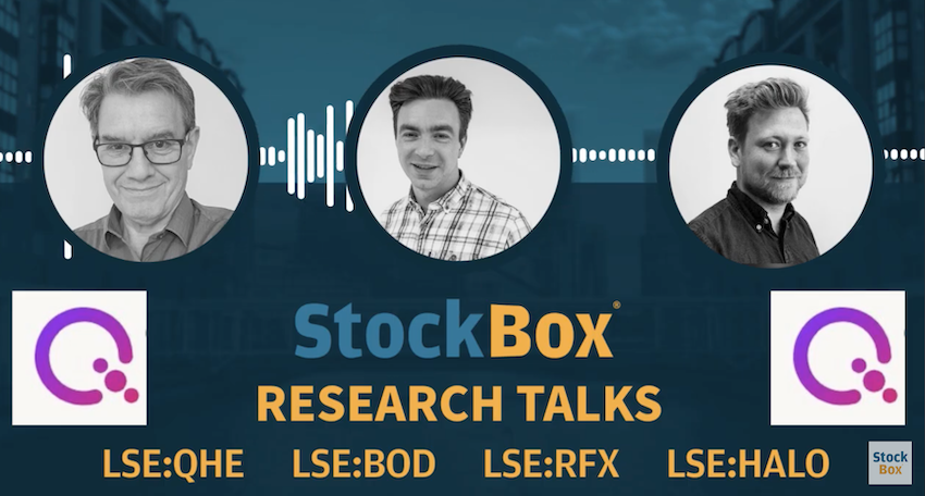 Brand_UK's tweet photo. On today's @StockBoxMedia #podcast, @Alan__Green @Brand_UK @BrandMultiComms @NovusComms & @danielflynn92 @Outofthegrnd discuss:
✅ @quantum_helium #QHE
✅ @BotswanaDiamond #BMIN
✅ @ramsdenscash #RFX
✅ @HaloMinerals #HALO
with @MarkEJFairbairn
#helium #sagebrush #industrialgas #gas #colorado #diamonds #exploration #copper #botswana #aidiscovery #pawnbroking #gold #forex #webuygold #PlayaVerde #minerals #Chile #MiningNews #Mining #Investing
Watch or listen: https://t.co/H4IUpVe3nS
