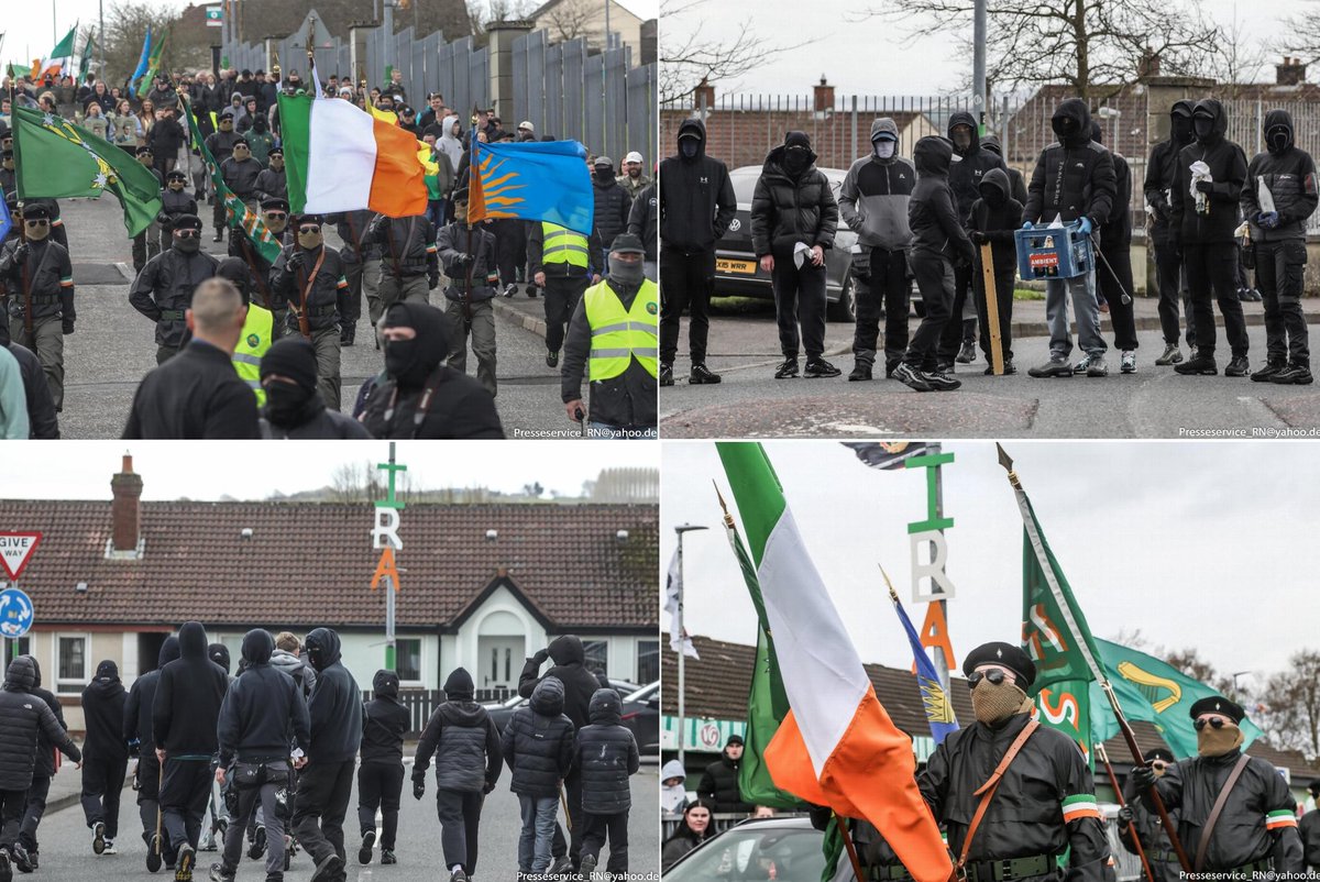 In #Derry #NorthernIreland several hundred people took part in an ...