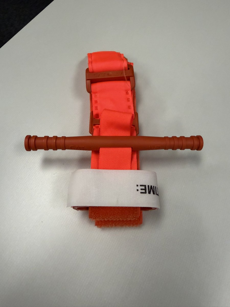 Did my CRASE training today and learned how to use one of these! #firstresponder #responsetraining #Crasetraining