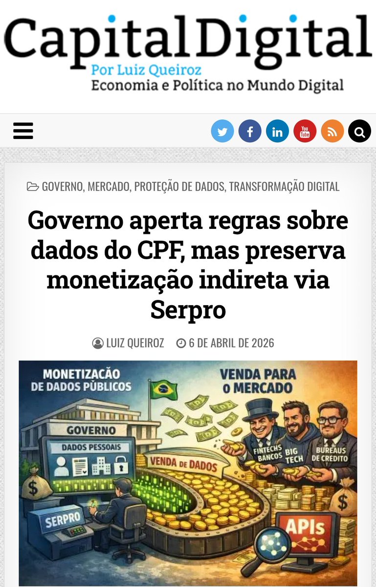 Luiz Queiroz - Capital Digital tweet media