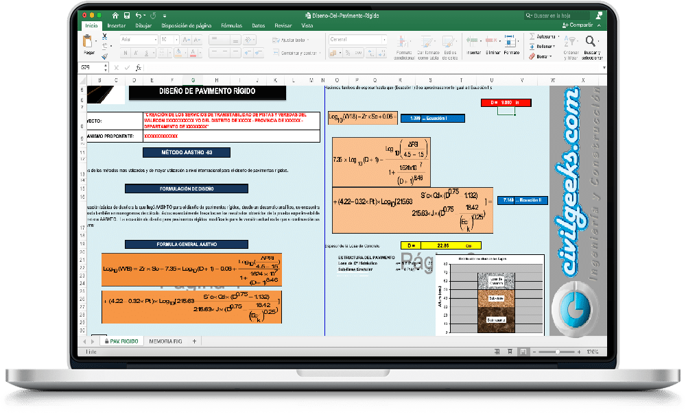 CivilGeeks's tweet image. 🛣️¿Perdiendo tiempo con fórmulas iterativas para calcular el espesor de tus losas de concreto? Optimiza tu flujo de trabajo vial con nuestra plantilla profesional. 🏗️ 

👉 civilgeeks.com//?p=58082

#CivilEngineering #Pavimentos #DiseñoVial #IngenieroCivil #ExcelGratis #CivilGeeks