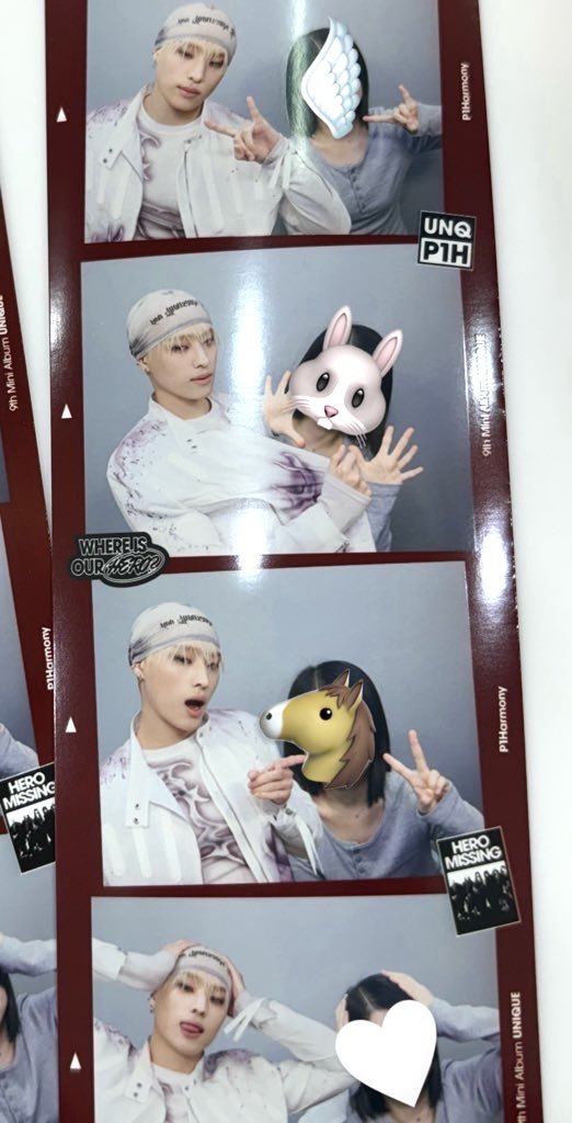 #피원하모니 #포토이즘 #UNIQUE #피원하모니x포토이즘
컴백할때마다 기호랑 사진 찍을수있어서 넘 기뻐요ㅠㅠ🐰🐴🪽🤍  포토이즘선생님들 피스를구해주셔서감사합니다 🥹