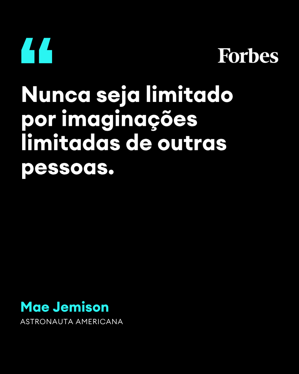 ForbesBR's tweet photo. Mae Carol Jemison fez história ao se tornar a primeira mulher negra a viajar para o espaço, em 1992, a bordo da missão Endeavour. Médica, engenheira e ex-astronauta da NASA, Mae quebrou barreiras ao unir ciência, determinação e luta por inclusão em um campo historicamente restrito.

#MaeJemison #CiênciaESuperação #LiderançaFeminina #ExploraçãoEspacial #ForbesMulher