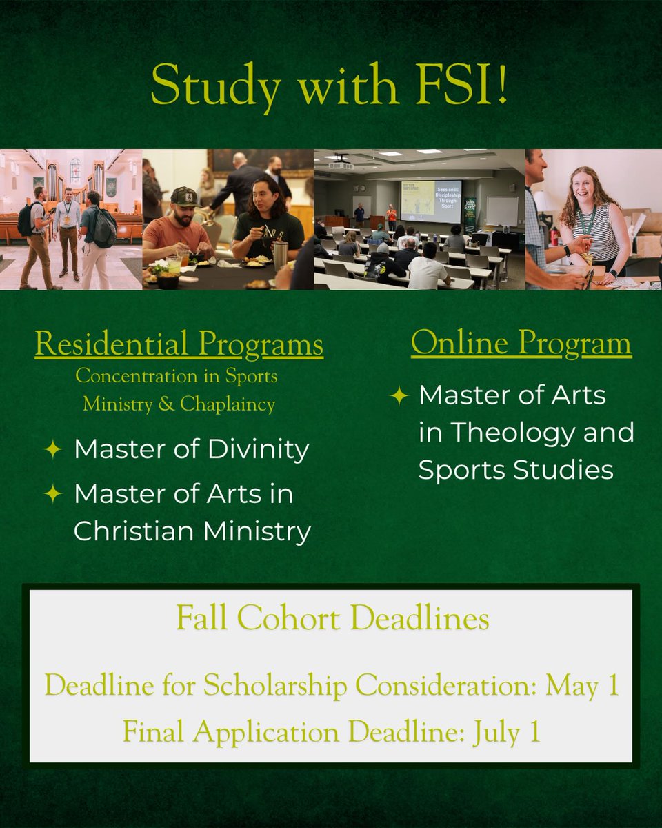 Faith & Sports Institute tweet media