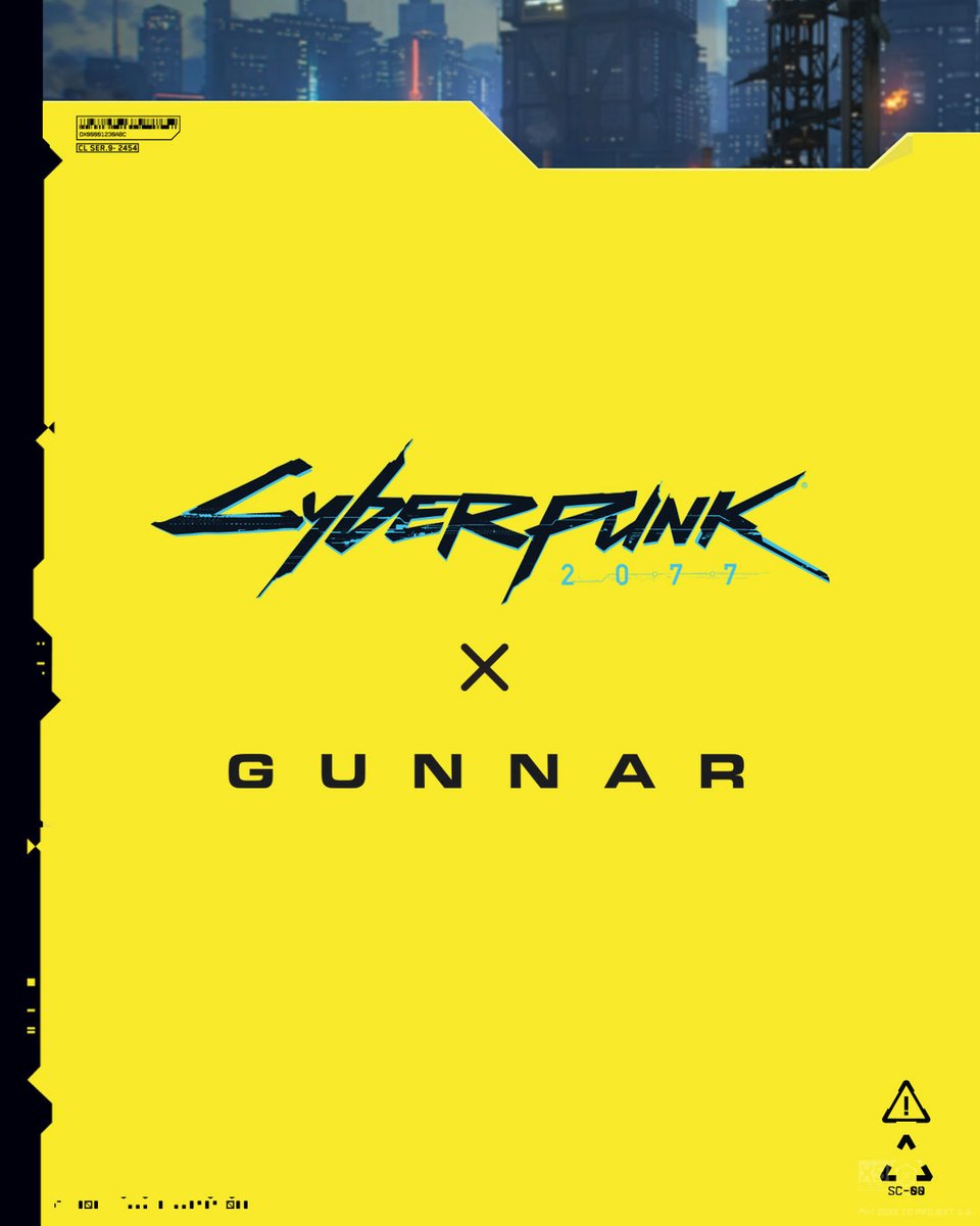 ⚠️ Night City transmission.

Something big is coming from GUNNAR Optiks x Cyberpunk 2077, inspired by the legendary fixer Dexter DeShawn.

Stay tuned, chooms.

#Cyberpunk2077 #NightCity #GUNNAROptiks