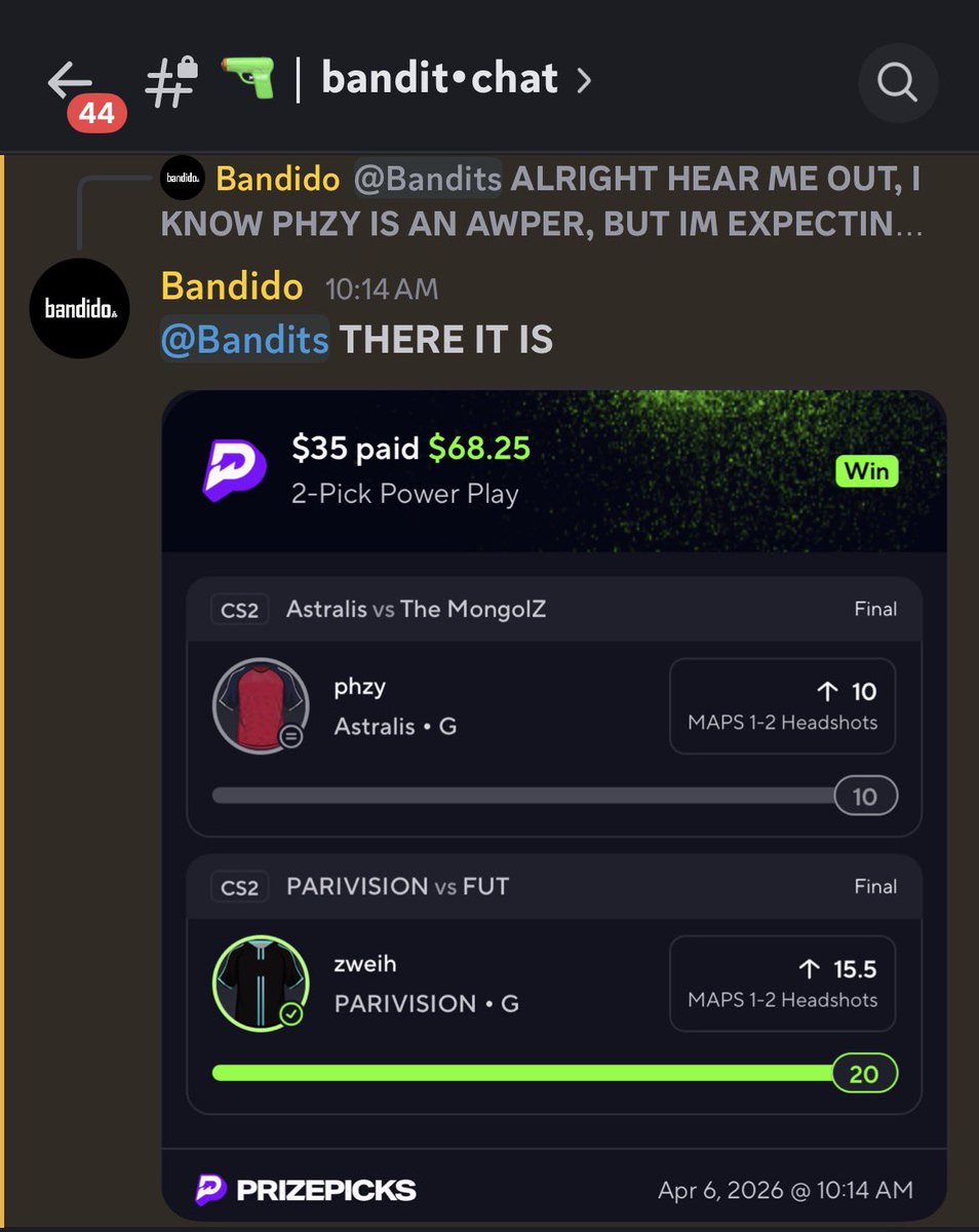 PropBandits's tweet photo. TODAY’S SWEEP 🚨

6X free plays been hitting all week 🔥

Consistent results, backed by data 📊

*Free Discord open if you want to follow along 👇

https://t.co/csrumvsxax

#prizepicks #Gambling𝕏 https://t.co/r7GgBzBnuf