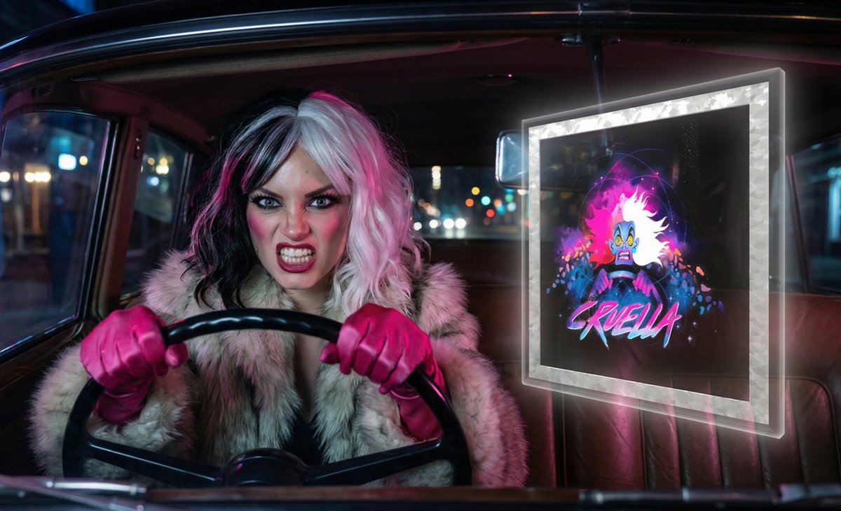 Some collect coins. 
We collect iconic villains 🌙✨

Dare say digital collectibles are "worthless"?
👁️👄👁️ Say that again.

No speed limits on the flex lane 🖤🤍

 #VeVeFam #VeVe