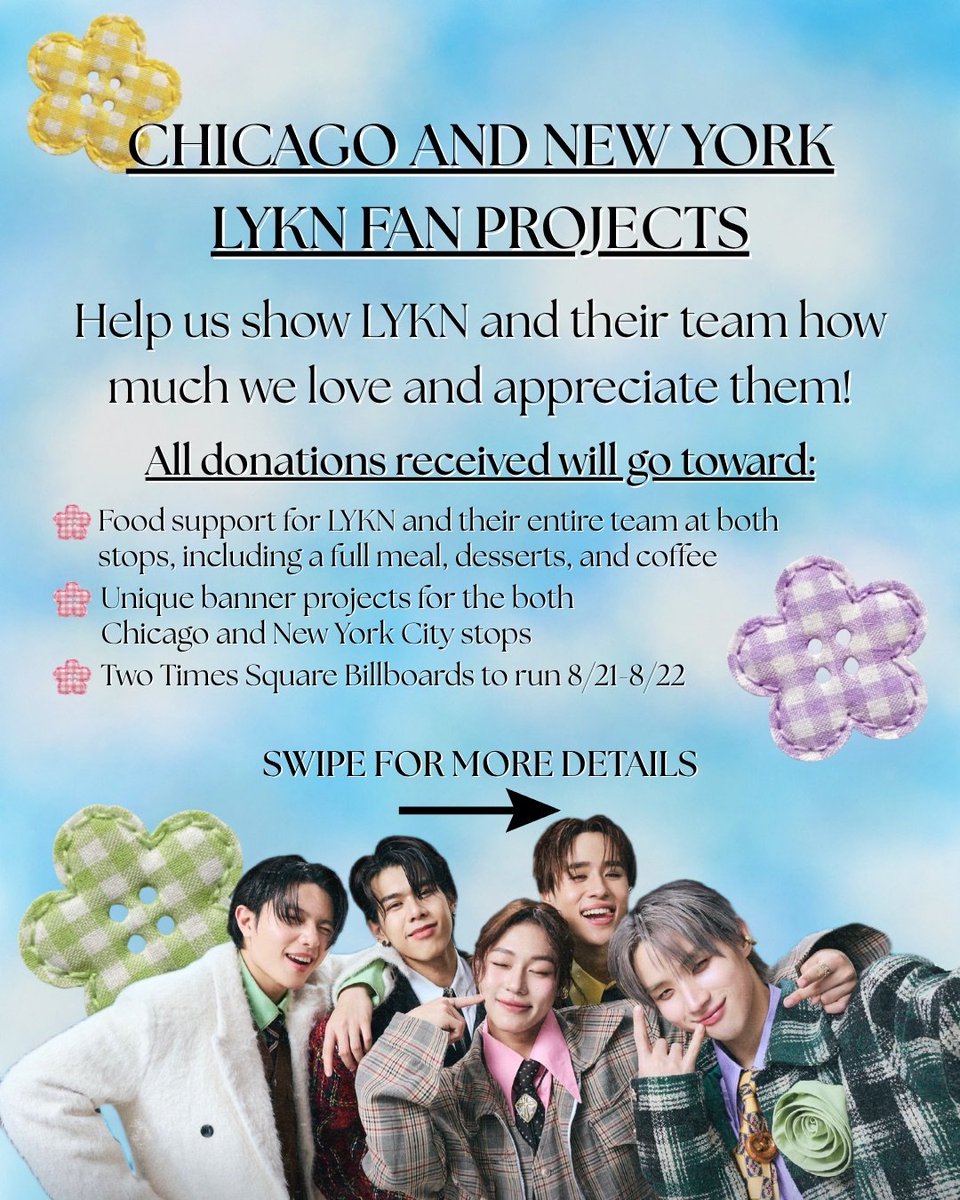 lyknc0705's tweet photo. Hi LYKYOU! 

The wait is over!
All information for the Chicago and NYC fan projects is here!

To donate, use any of the three QR codes, and drop a 🐺 in the note! 

#lykn
#gmmtv
#risermusic https://t.co/lSIXk45eGI