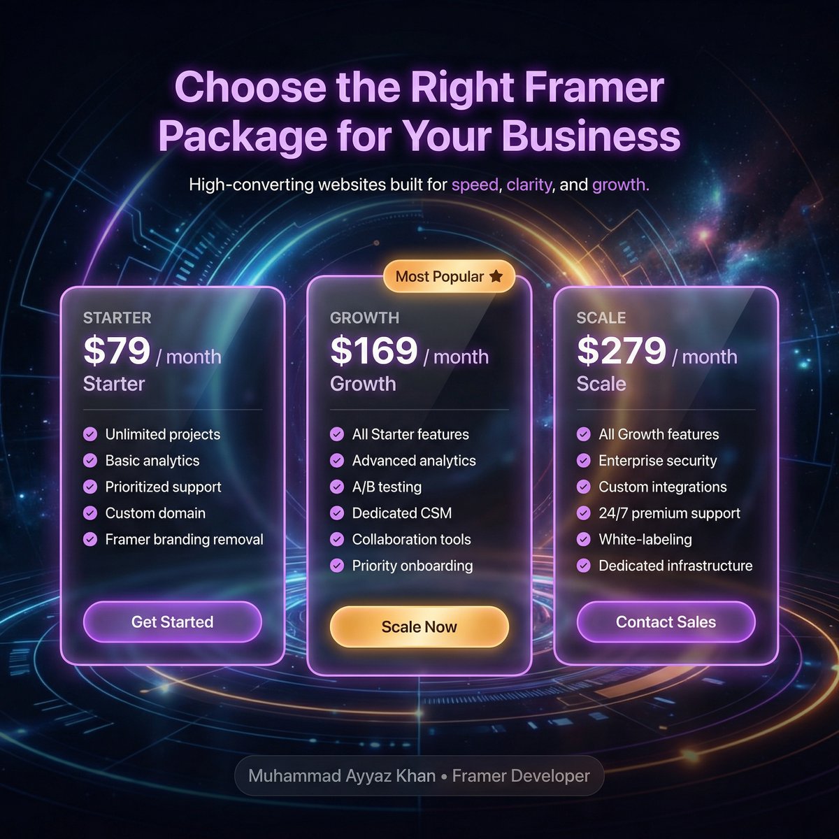 AyyazkhanCeoooo's tweet photo. Premium Framer Websites
I design Framer websites with clean UI, smooth interactions, and custom 3D components for brands that want to look more premium online.
DM if you need one.
UIUX Umair Khan:
https://t.co/qRfEmEpGgL
#framer #webdesign #uidesign #3dwebsite https://t.co/9FPkbtqX2e