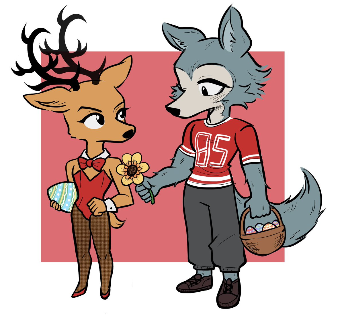 Estilo “chibi” que no lo es.

#Beastars #BEASTARS