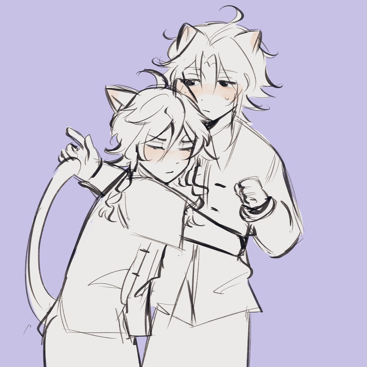weo1meo's tweet photo. catboys #xiaoven #GenshinImpact https://t.co/uXp6jMoDSJ