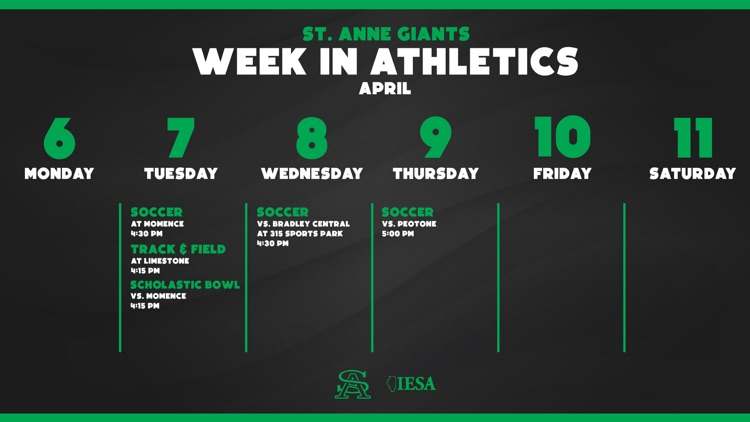 TheSAGSway's tweet photo. Your Giants week in athletics for 4/6-4/11!

#GoGiants https://t.co/PtxFPFoTdM