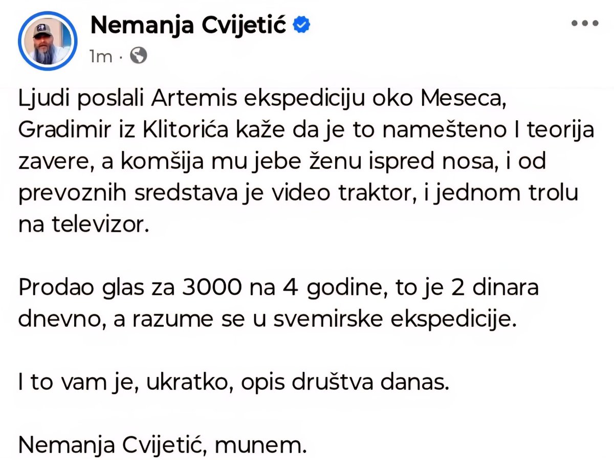 mirkotopalovic7's tweet photo. https://t.co/LOPFTRaBWe