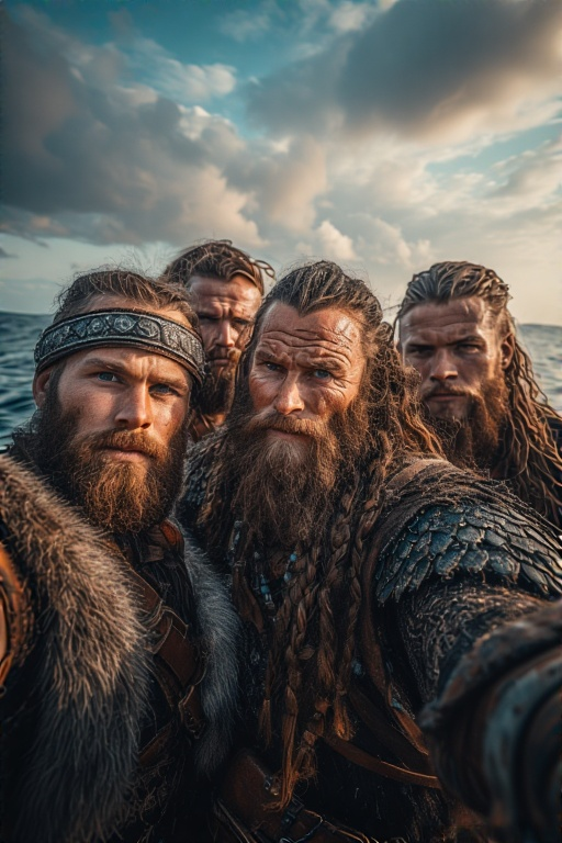 KamTengiz's tweet image. "But first, let me take a #selfie!"

QT your #Viking Art
