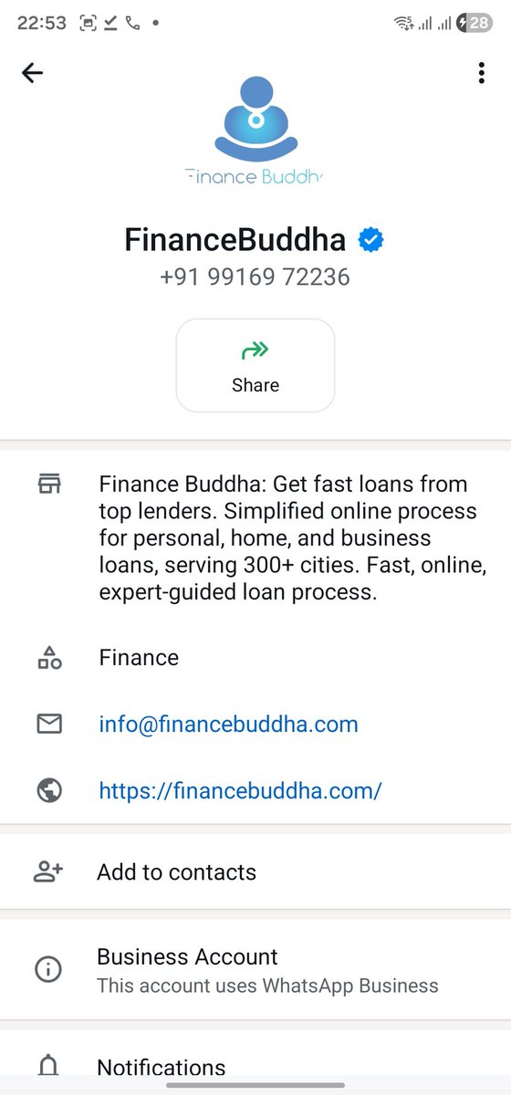Prashant_T_GKP's tweet photo. Despite never subscribing, I keep receiving spam WhatsApp messages from “Finance Buddha” twice every month. Reported as spam and blocked multiple times, but the messages still keep coming.
@WhatsApp @TRAI please take action against such harassment. https://t.co/6UqQDKqlGe
