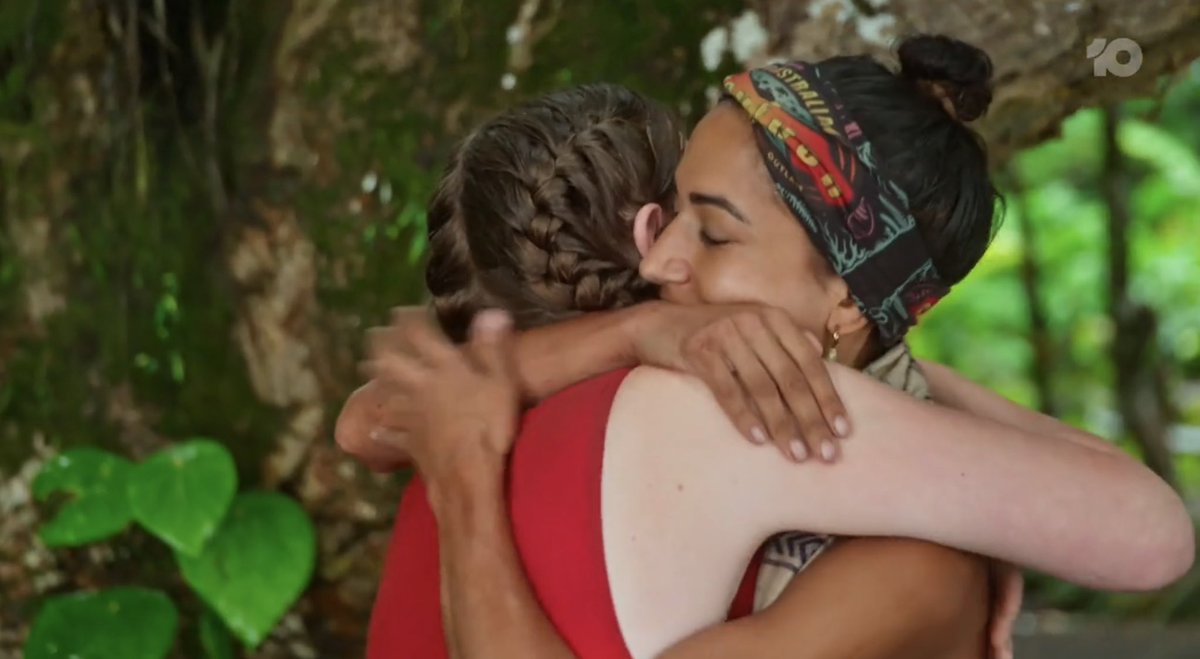 RTV_hottakes's tweet photo. I’m going to miss watching them play together as they were the heartbeat of this post merge because not only did they always seem to have fun together but respected each other as players and competitors as well #kaput #SurvivorAU https://t.co/BZdJ0pgII2