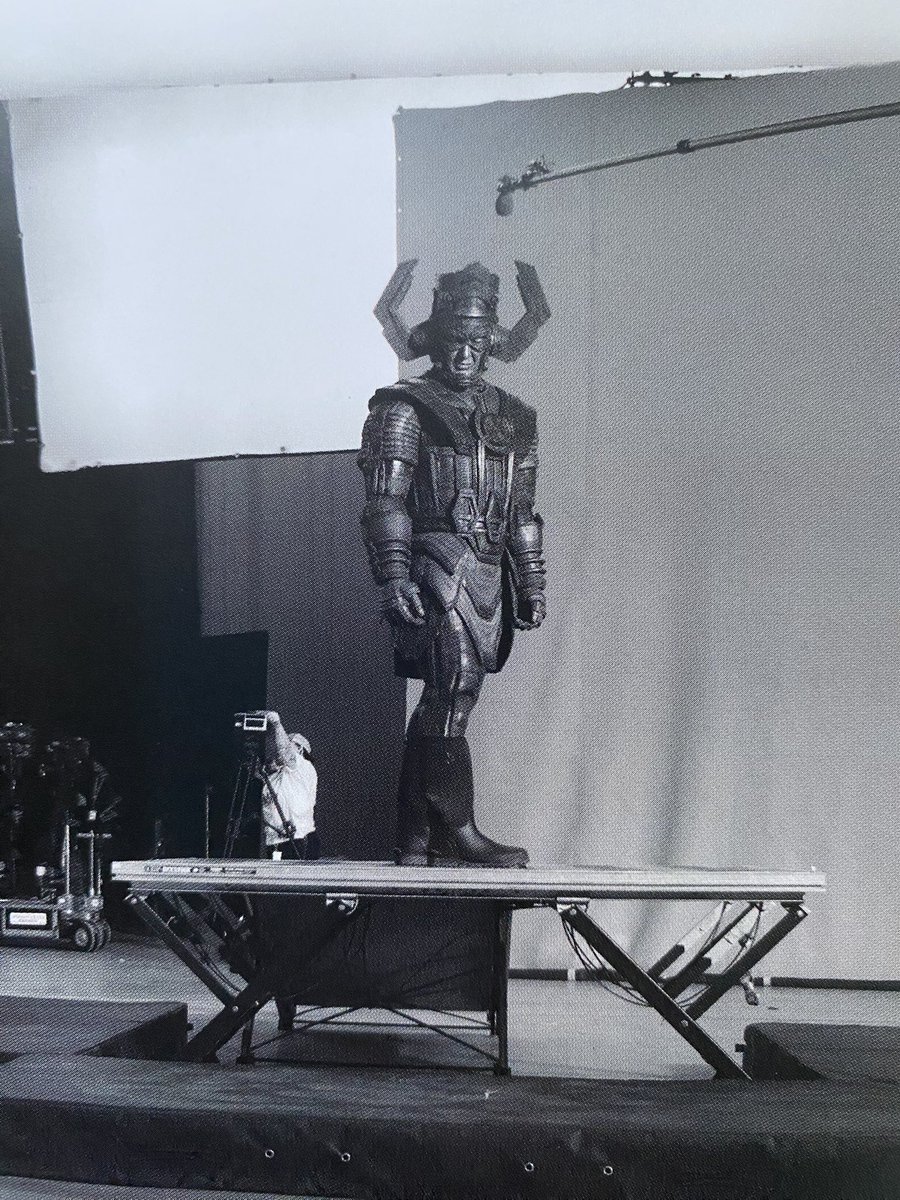 Galactus Ralph Ineson Set BTS of Ralph Ineson as Galactus on the set of ‘THE FANTASTIC FOUR ...