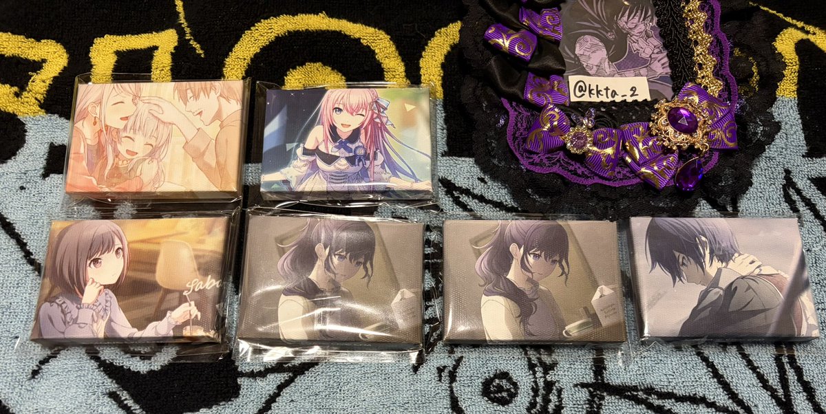 kkta_2's tweet photo. 【譲渡】
プロセカ マイセカイ ミニキャンバスコレクション 1c
譲】ルカ KAITO 奏 まふゆ 絵名

求】定価＋送料

奏は下段3点〜纏めての譲渡 https://t.co/tpWTRWStNN