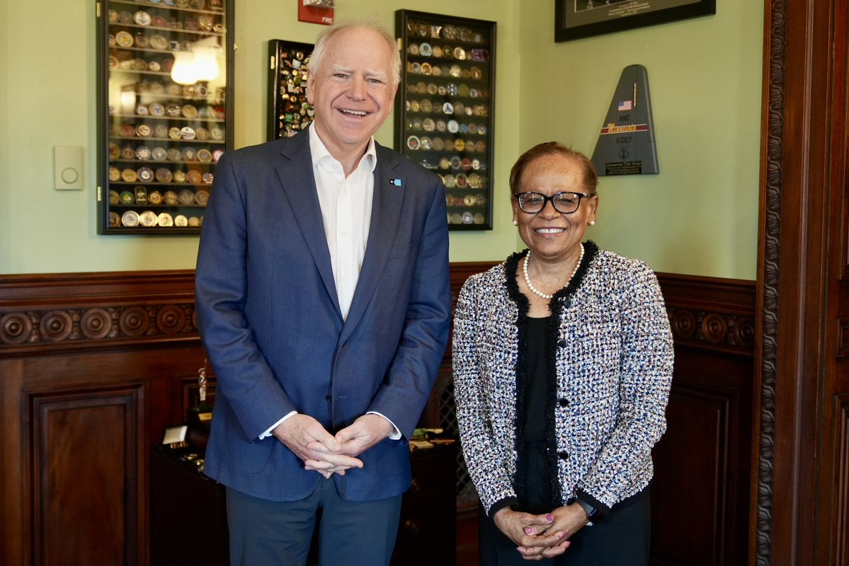 Governor Tim Walz tweet media